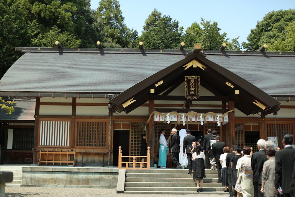 足羽神社の参進の儀