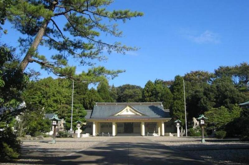 神前結婚式の福井県護国神社